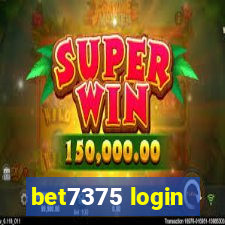 bet7375 login